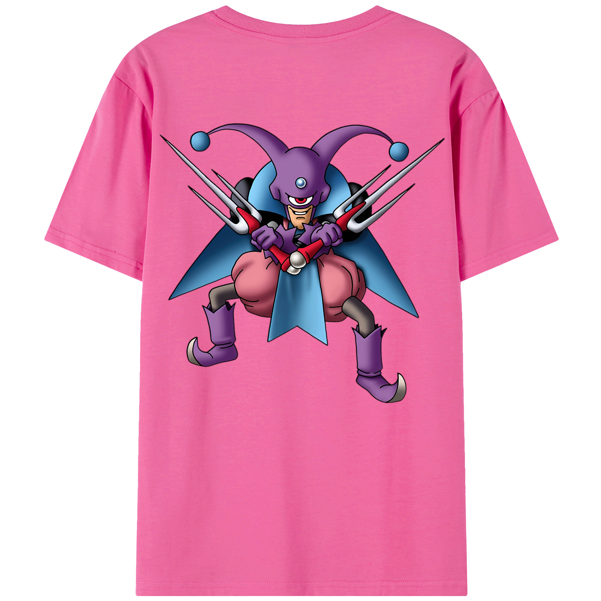 （画像用） ドラゴンクエスト Doragon Kuesuto Dragon Quest レディース半袖Tシャツ(バックプリント)